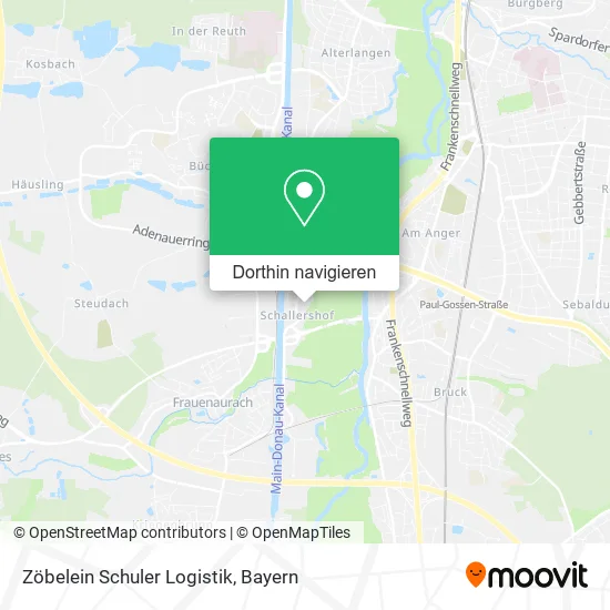 Zöbelein Schuler Logistik Karte