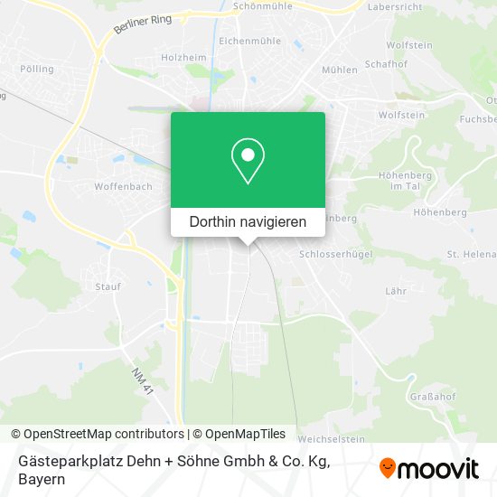 Gästeparkplatz Dehn + Söhne Gmbh & Co. Kg Karte
