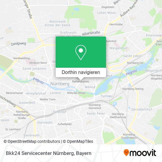 Bkk24 Servicecenter Nürnberg Karte