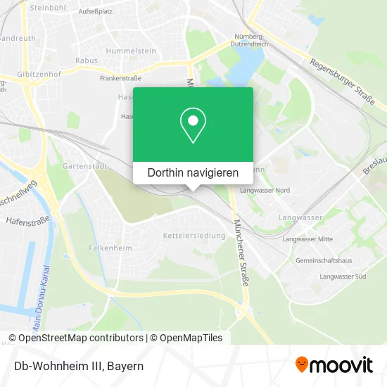 Db-Wohnheim III Karte