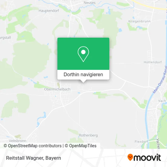 Reitstall Wagner Karte