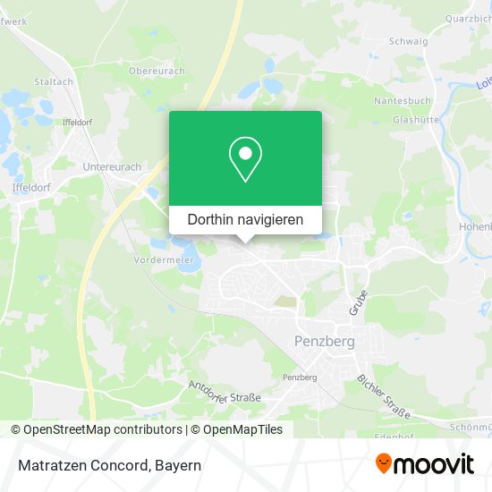 Matratzen Concord Karte