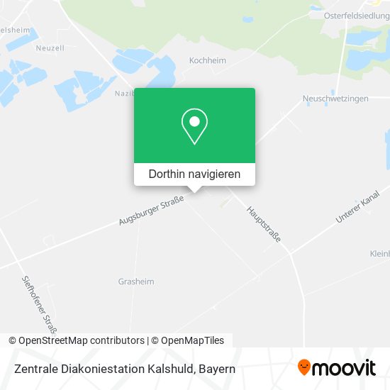 Zentrale Diakoniestation Kalshuld Karte