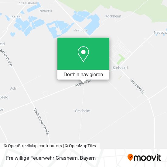 Freiwillige Feuerwehr Grasheim Karte
