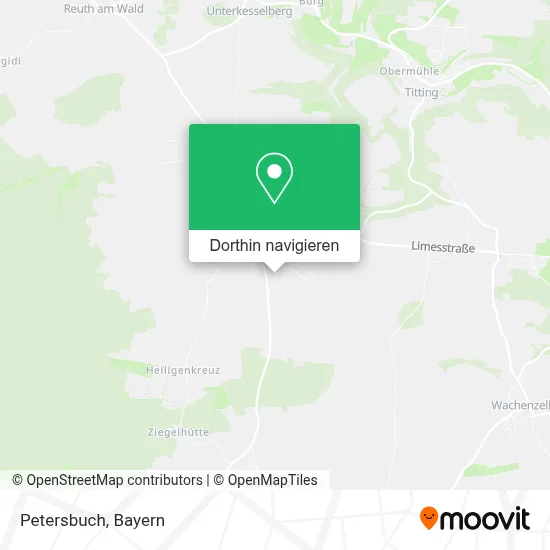 Petersbuch Karte