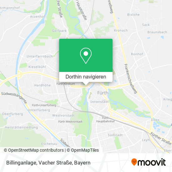 Billinganlage, Vacher Straße Karte