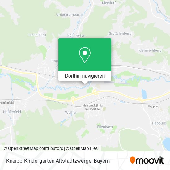 Kneipp-Kindergarten Altstadtzwerge Karte