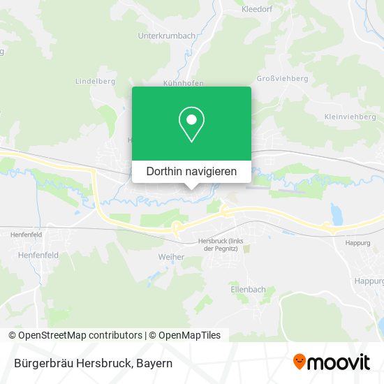 Bürgerbräu Hersbruck Karte