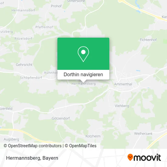 Hermannsberg Karte
