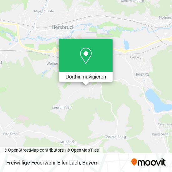 Freiwillige Feuerwehr Ellenbach Karte