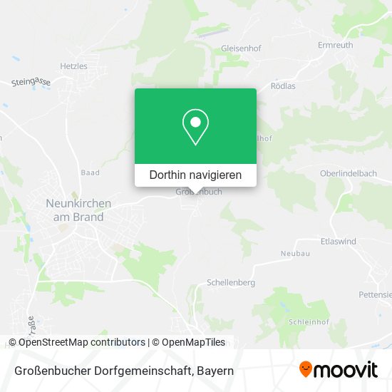 Großenbucher Dorfgemeinschaft Karte