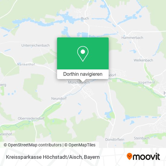 Kreissparkasse Höchstadt/Aisch Karte