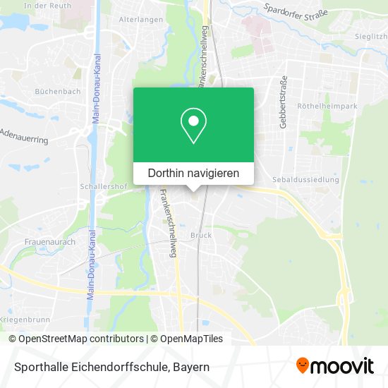 Sporthalle Eichendorffschule Karte