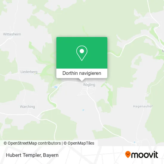 Hubert Templer Karte