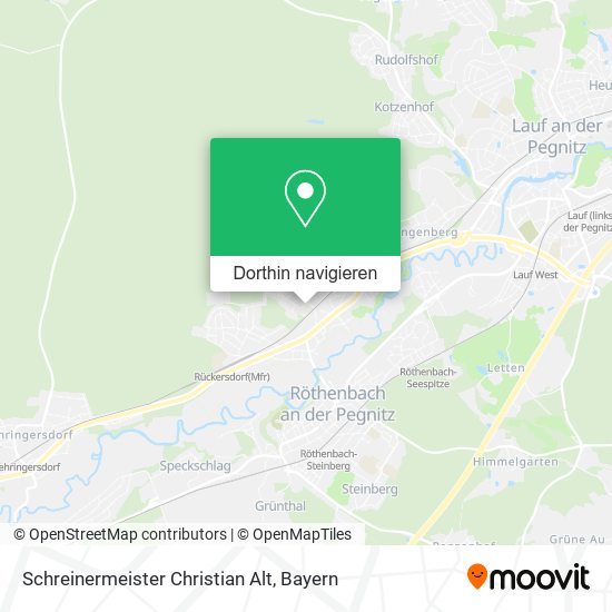 Schreinermeister Christian Alt Karte