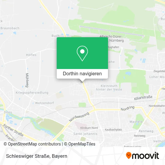 Schleswiger Straße Karte