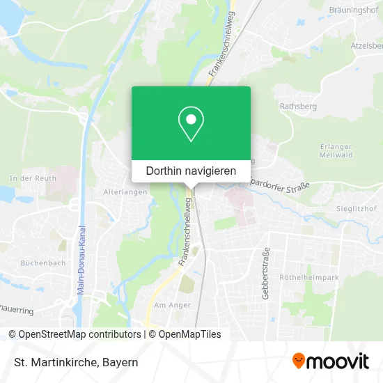St. Martinkirche Karte