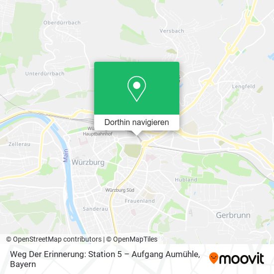 Weg Der Erinnerung: Station 5 – Aufgang Aumühle Karte