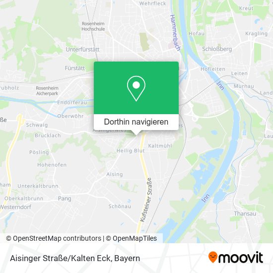 Aisinger Straße/Kalten Eck Karte