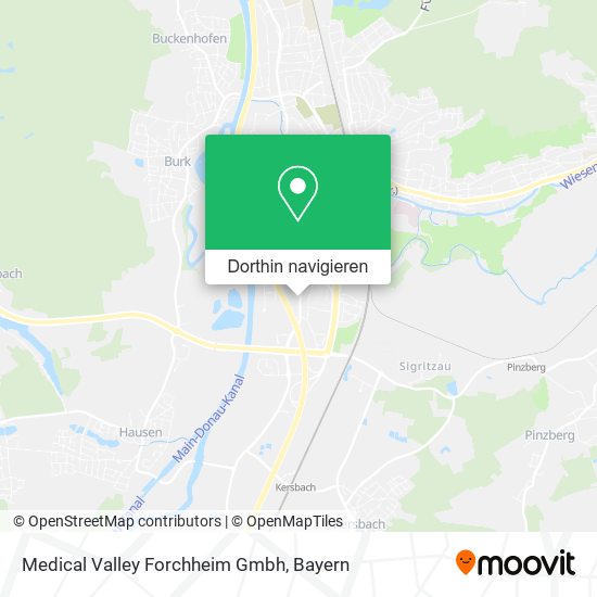 Medical Valley Forchheim Gmbh Karte