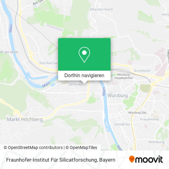 Fraunhofer-Institut Für Silicatforschung Karte