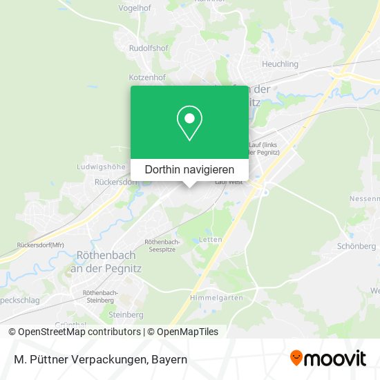 M. Püttner Verpackungen Karte