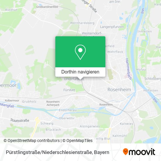Pürstlingstraße / Niederschlesienstraße Karte