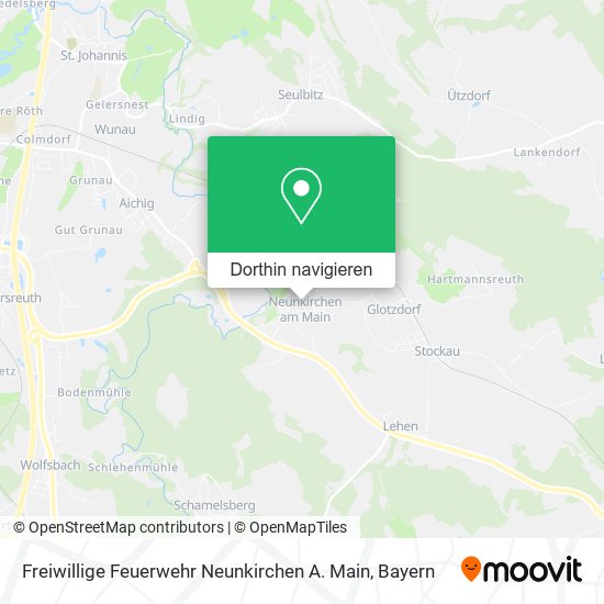 Freiwillige Feuerwehr Neunkirchen A. Main Karte