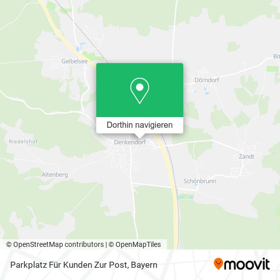 Parkplatz Für Kunden Zur Post Karte