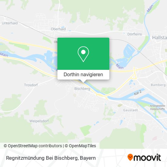 Regnitzmündung Bei Bischberg Karte