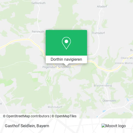 Gasthof Seidlein Karte