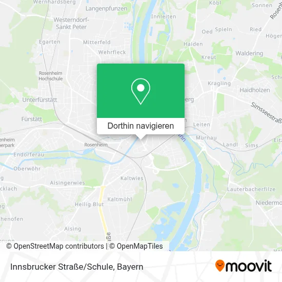 Innsbrucker Straße/Schule Karte