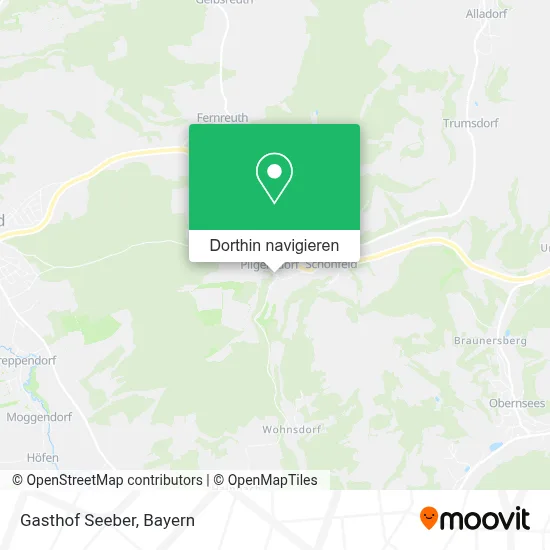 Gasthof Seeber Karte