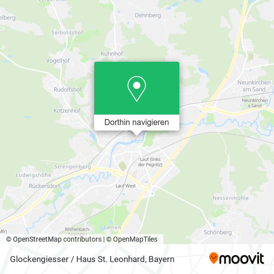 Glockengiesser / Haus St. Leonhard Karte