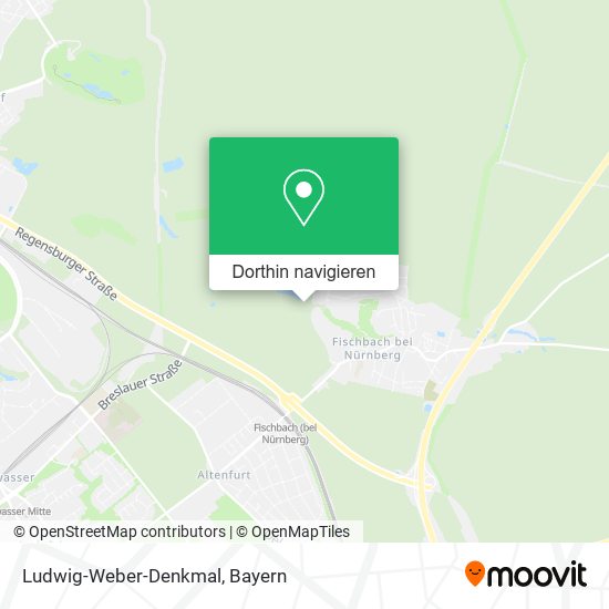 Ludwig-Weber-Denkmal Karte