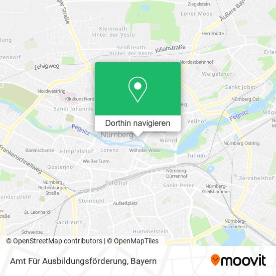 Amt Für Ausbildungsförderung Karte