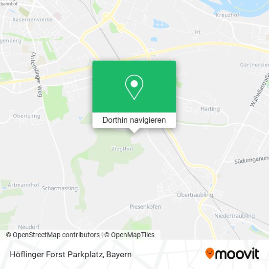 Höflinger Forst Parkplatz Karte