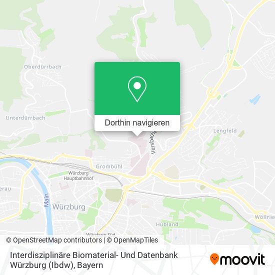 Interdisziplinäre Biomaterial- Und Datenbank Würzburg (Ibdw) Karte