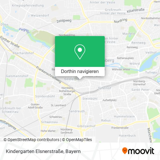 Kindergarten Elsnerstraße Karte