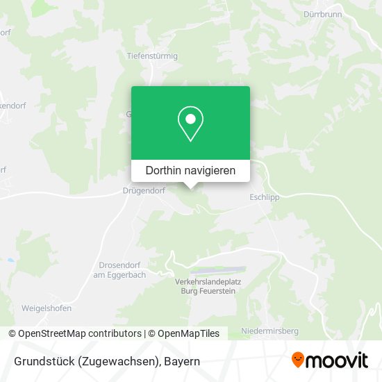Grundstück (Zugewachsen) Karte
