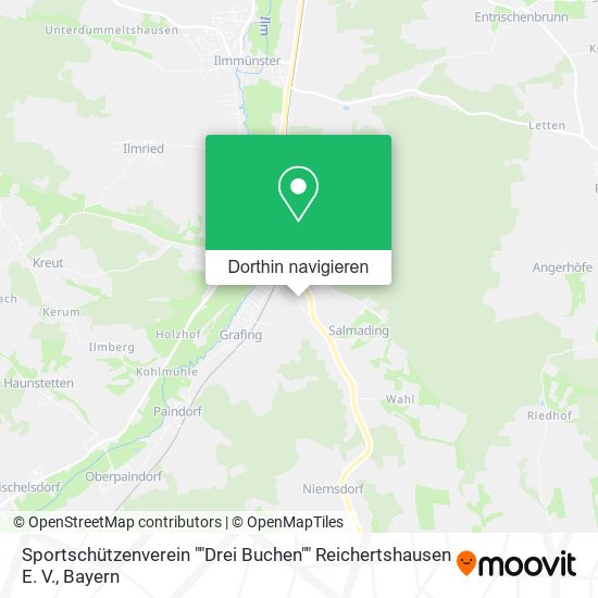 Sportschützenverein ""Drei Buchen"" Reichertshausen E. V. Karte