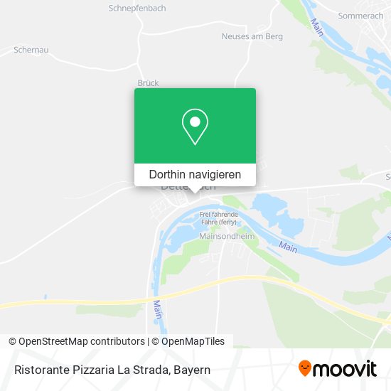 Ristorante Pizzaria La Strada Karte