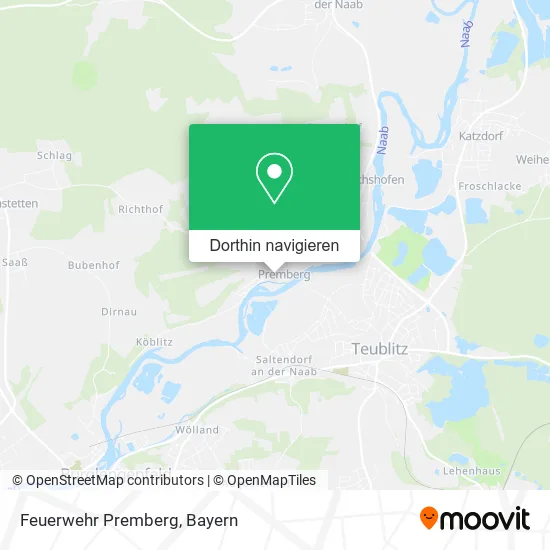 Feuerwehr Premberg Karte