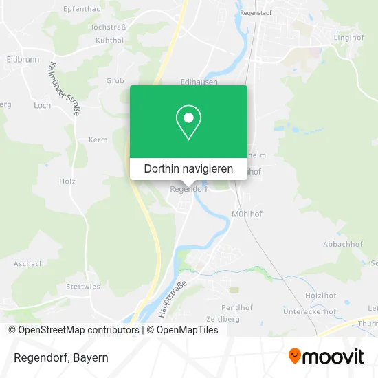 Regendorf Karte