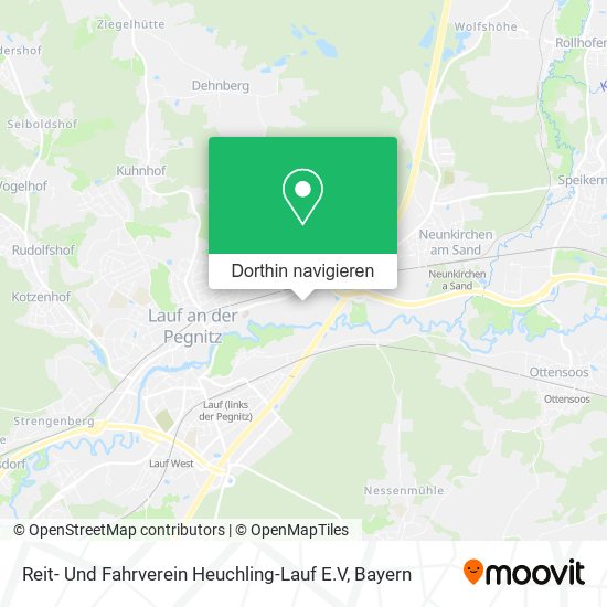 Reit- Und Fahrverein Heuchling-Lauf E.V Karte