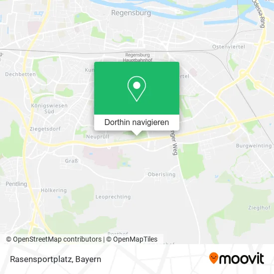 Rasensportplatz Karte