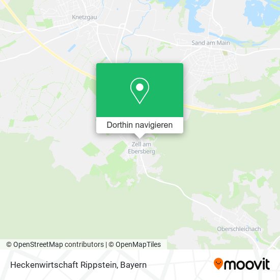 Heckenwirtschaft Rippstein Karte