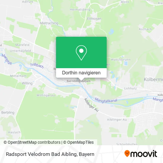 Radsport Velodrom Bad Aibling Karte