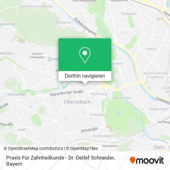 Praxis Für Zahnheilkunde - Dr. Detlef Schneider Karte