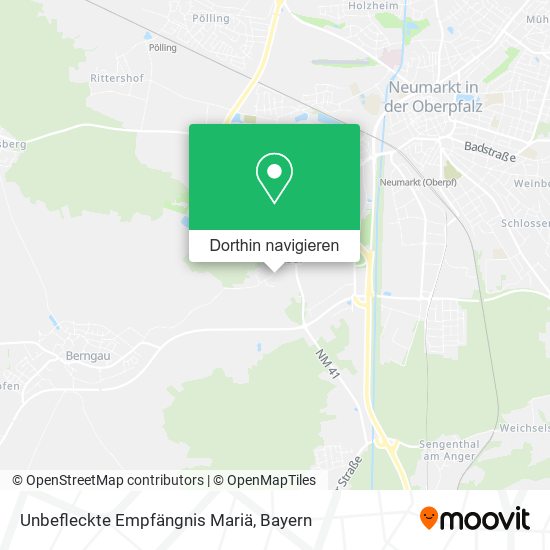 Unbefleckte Empfängnis Mariä Karte